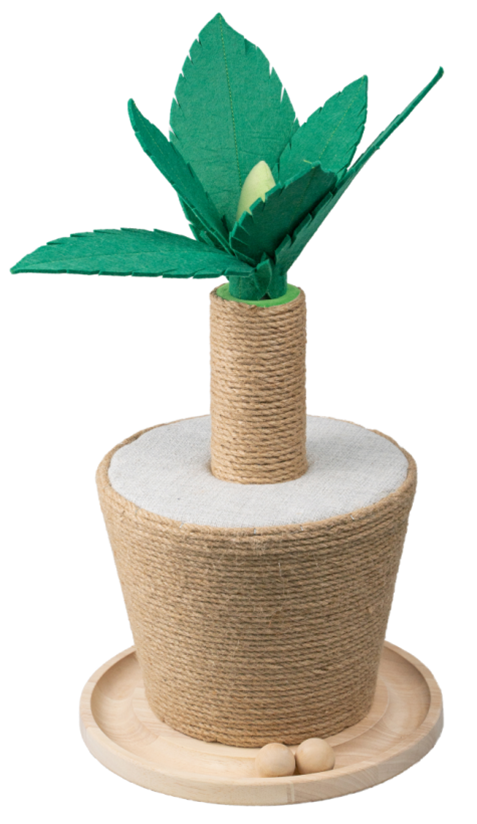 Potplanten vorm kat krassen